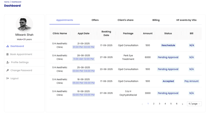 User Management - Screen 1